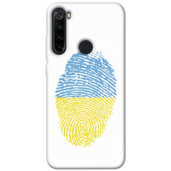 

Чехол itsPrint ua fingerprint для Xiaomi Redmi Note 8