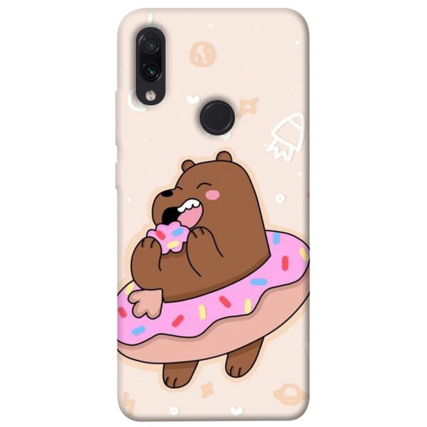 

Чехол itsPrint Мишка в пончике для Xiaomi Redmi Note 7 / Note 7 Pro / Note 7s