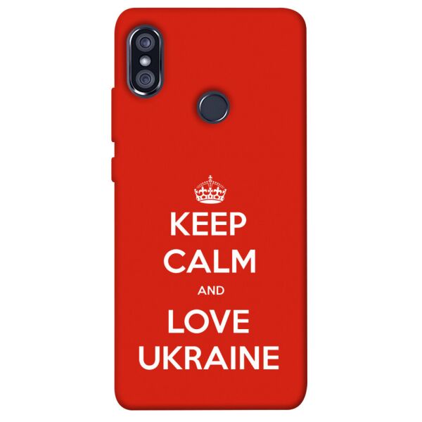 

Чехол itsPrint Keep calm and love Ukraine для Xiaomi Redmi Note 5 Pro / Note 5 (AI Dual Camera)