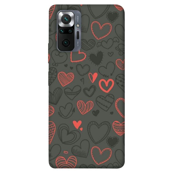 

Чехол itsPrint Милые сердца для Xiaomi Redmi Note 10 Pro