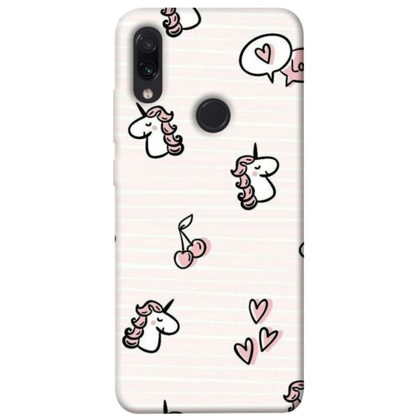 

Чехол itsPrint Паттерн единороги 4 для Xiaomi Redmi Note 7 / Note 7 Pro / Note 7s