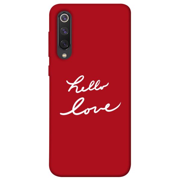 

Чехол itsPrint Hello love для Xiaomi Mi 9 SE
