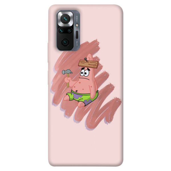 

Чехол itsPrint Патрик с молотком для Xiaomi Redmi Note 10 Pro