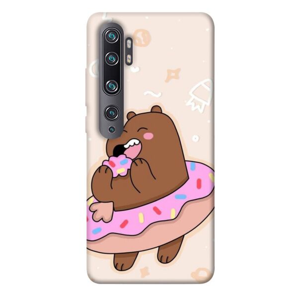 

Чехол itsPrint Мишка в пончике для Xiaomi Mi Note 10 / Note 10 Pro / Mi CC9 Pro