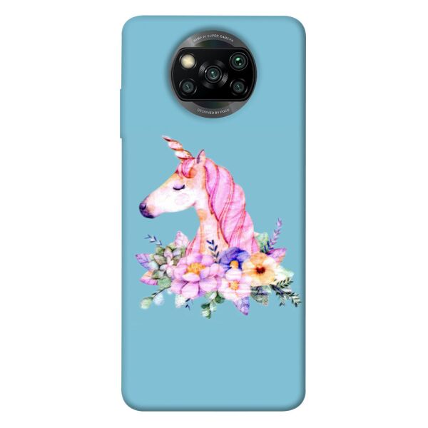 

Чехол itsPrint Счастливый единорог для Xiaomi Poco X3 NFC