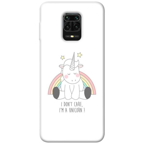 

Чехол itsPrint I don't care для Xiaomi Redmi Note 9s / Note 9 Pro / Note 9 Pro Max