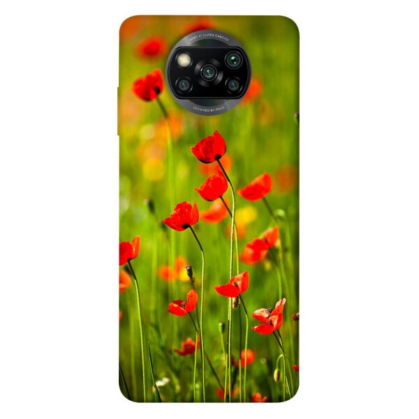 

Чехол itsPrint Маковое поле для Xiaomi Poco X3 NFC