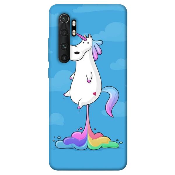 

Чехол itsPrint Единорог с радугой 2 для Xiaomi Mi Note 10 Lite