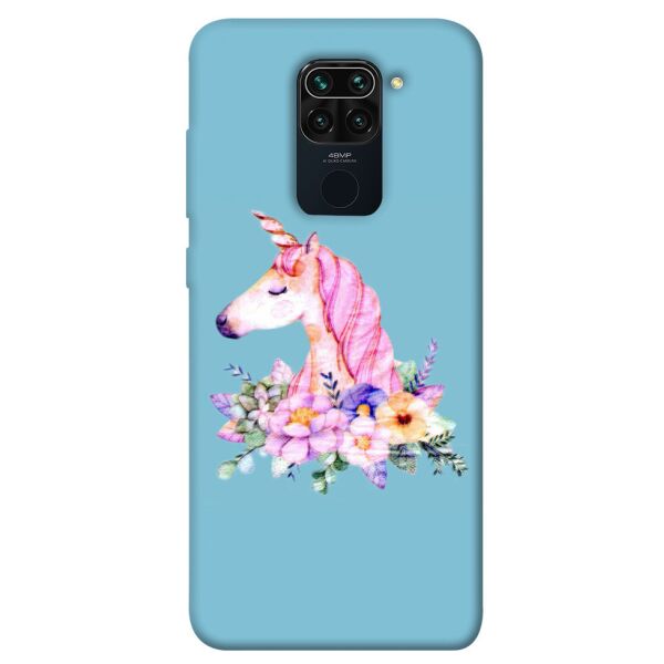 

Чехол itsPrint Счастливый единорог для Xiaomi Redmi Note 9 / Redmi 10X