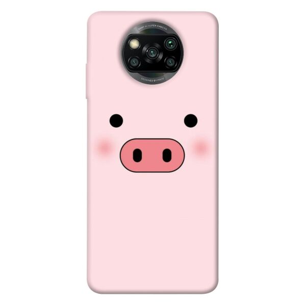 

Чехол itsPrint Мордочка поросенка для Xiaomi Poco X3 NFC