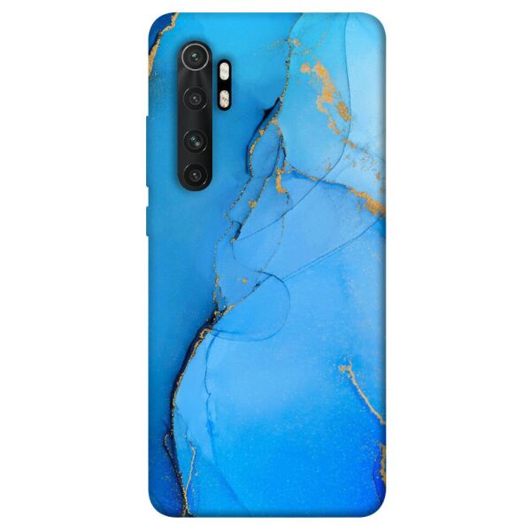 

Чехол itsPrint Синий с золотом для Xiaomi Mi Note 10 Lite