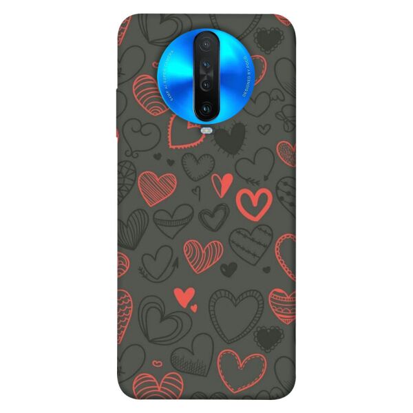 

Чехол itsPrint Милые сердца для Xiaomi Redmi K30