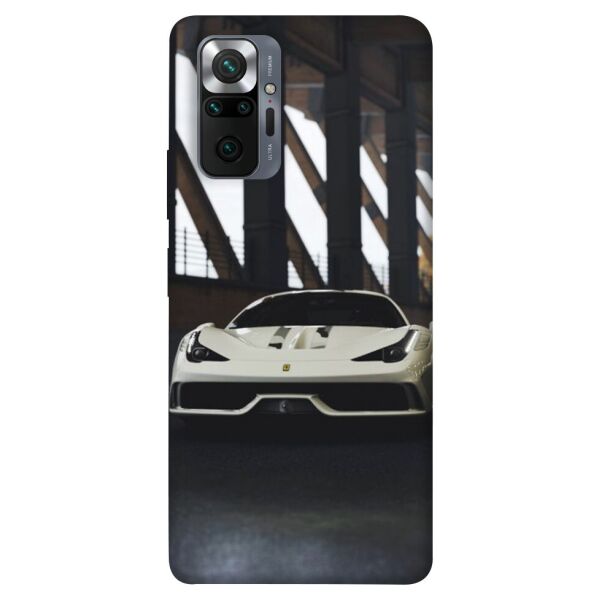 

Чехол itsPrint White sportcar для Xiaomi Redmi Note 10 Pro