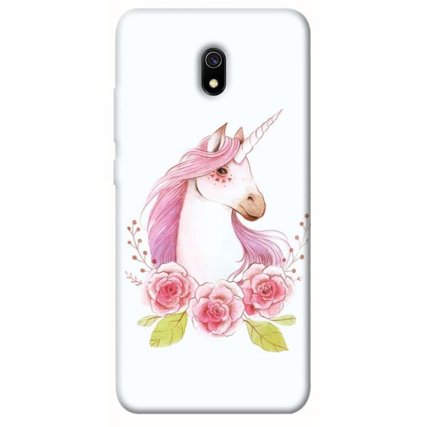 

Чехол itsPrint Единорог с цветами для Xiaomi Redmi 8a