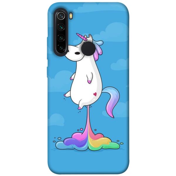 

Чехол itsPrint Единорог с радугой 2 для Xiaomi Redmi Note 8