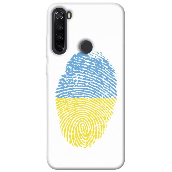 

Чехол itsPrint ua fingerprint для Xiaomi Redmi Note 8T