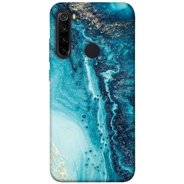

Чехол itsPrint Голубая краска для Xiaomi Redmi Note 8