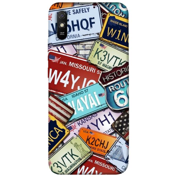 

Чехол itsPrint License plate для Xiaomi Redmi 9A