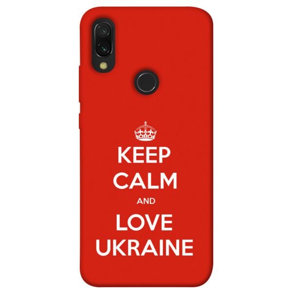 

Чехол itsPrint Keep calm and love Ukraine для Xiaomi Redmi 7