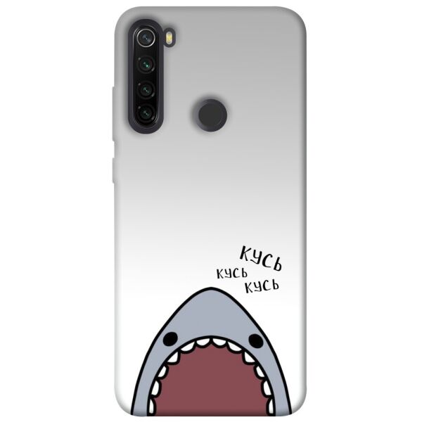 

Чехол itsPrint Акула кусь кусь для Xiaomi Redmi Note 8T