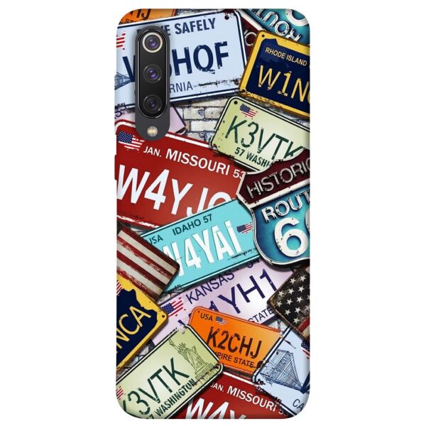 

Чехол itsPrint License plate для Xiaomi Mi 9 SE