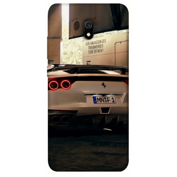 

Чехол itsPrint White Ferrari для Xiaomi Redmi 8a