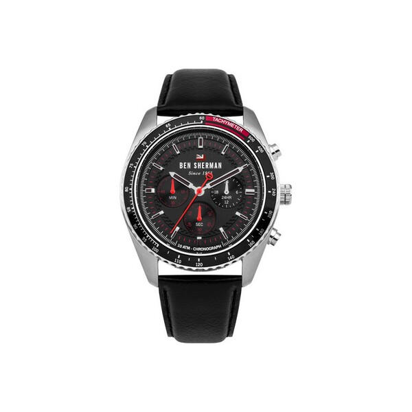 

Часы Ben Shermann WBS108RB Ronnie Chronograph 45mm 10ATM