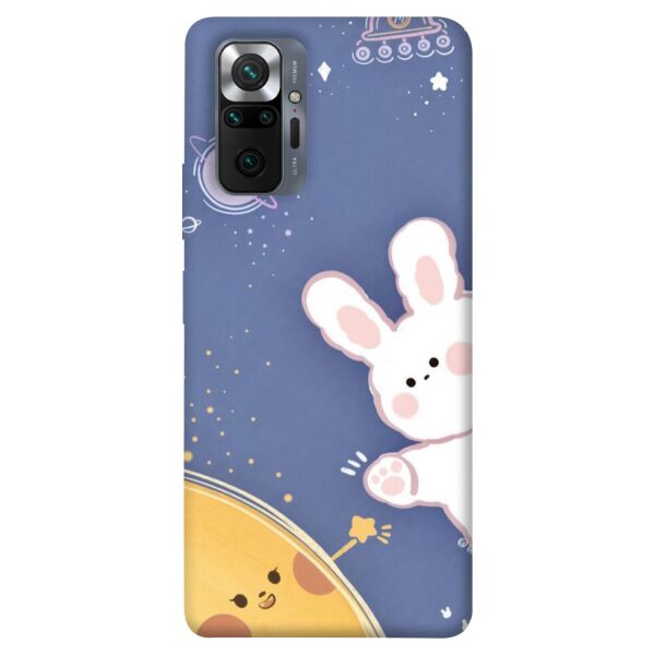 

Чехол itsPrint Зайка в космосе для Xiaomi Redmi Note 10 Pro