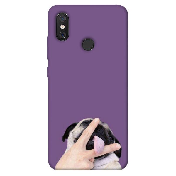 

Чехол itsPrint Мопс для Xiaomi Mi 8