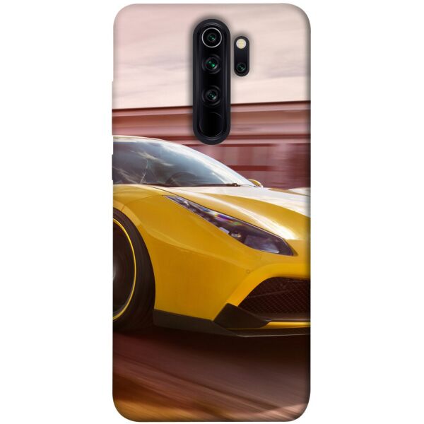 Чехол itsPrint Yellow sportcar для Xiaomi Redmi Note 8 Pro