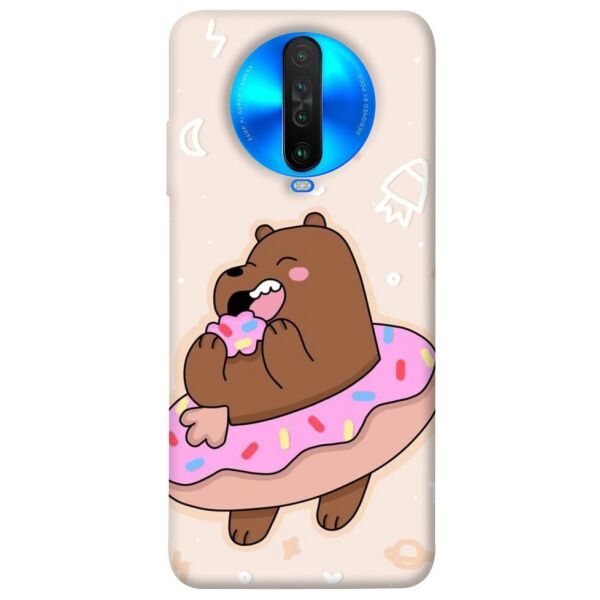 

Чехол itsPrint Мишка в пончике для Xiaomi Poco X2