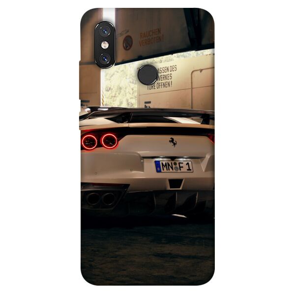 

Чехол itsPrint White Ferrari для Xiaomi Mi 8