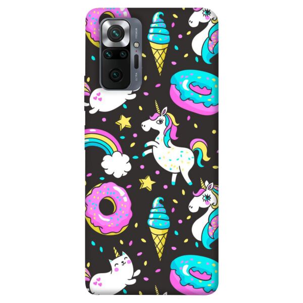 

Чехол itsPrint Паттерн единороги для Xiaomi Redmi Note 10 Pro