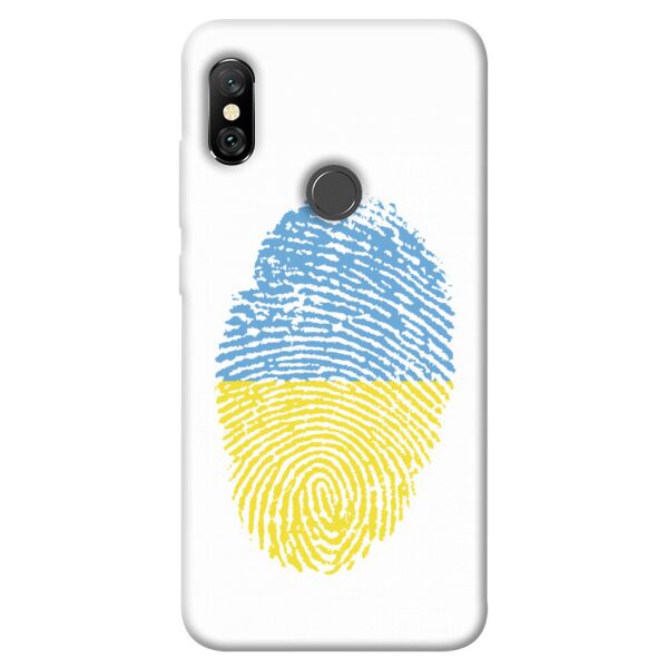 

Чехол itsPrint ua fingerprint для Xiaomi Redmi Note 6 Pro