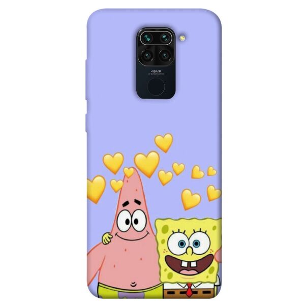 

Чехол itsPrint Боб и Патрик для Xiaomi Redmi Note 9 / Redmi 10X