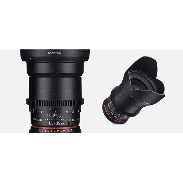 

Объектив Samyang 35mm T1.5 V-DSLR AS UMC II (Canon)