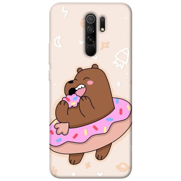 

Чехол itsPrint Мишка в пончике для Xiaomi Redmi 9
