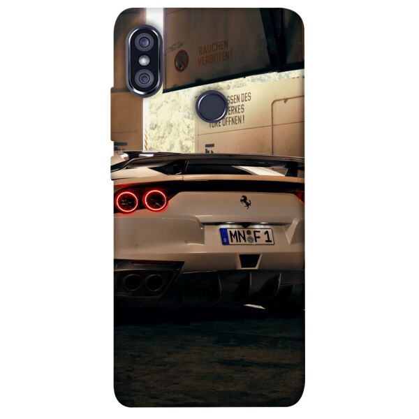 

Чехол itsPrint White Ferrari для Xiaomi Redmi Note 5 Pro / Note 5 (AI Dual Camera)