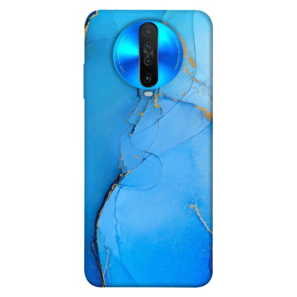 

Чехол itsPrint Синий с золотом для Xiaomi Redmi K30