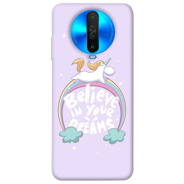 

Чехол itsPrint Believe in your dreams unicorn для Xiaomi Poco X2