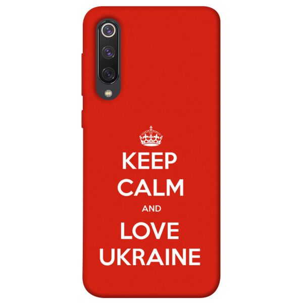 

Чехол itsPrint Keep calm and love Ukraine для Xiaomi Mi 9 SE