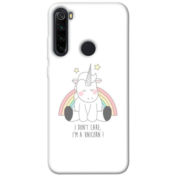 

Чехол itsPrint I don't care для Xiaomi Redmi Note 8