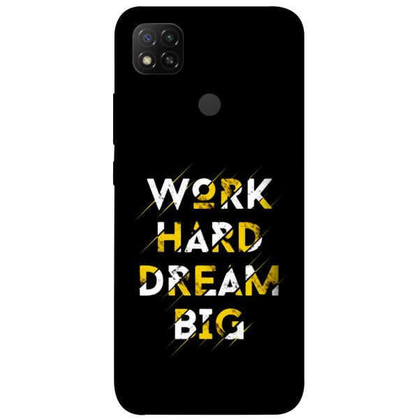 

Чехол itsPrint Work hard для Xiaomi Redmi 9C