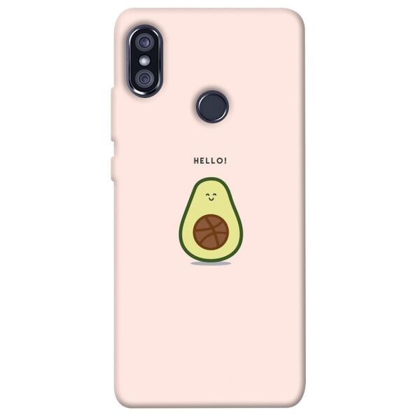 

Чехол itsPrint Hello avocado для Xiaomi Redmi Note 5 Pro / Note 5 (AI Dual Camera)
