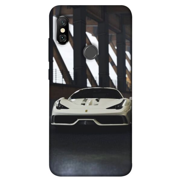 

Чехол itsPrint White sportcar для Xiaomi Redmi Note 6 Pro