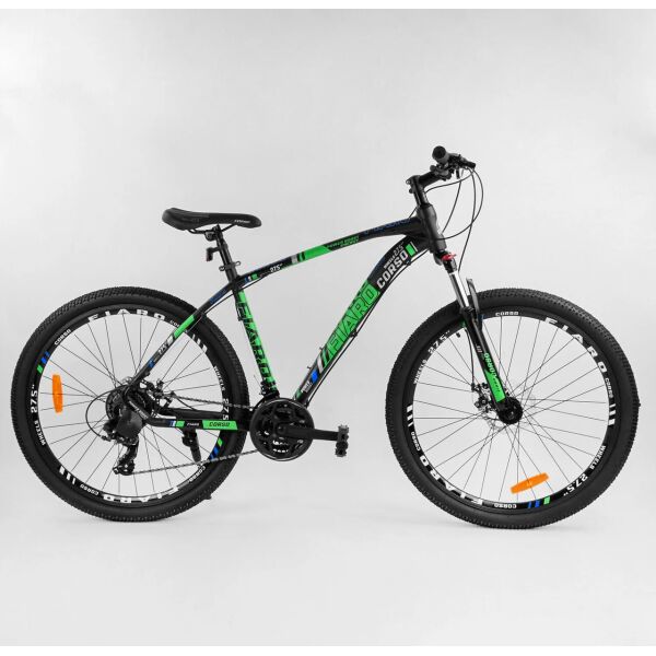

Велосипед Спортивный CORSO «FIARO» 27.5" дюймов 20322 зеленый 04773