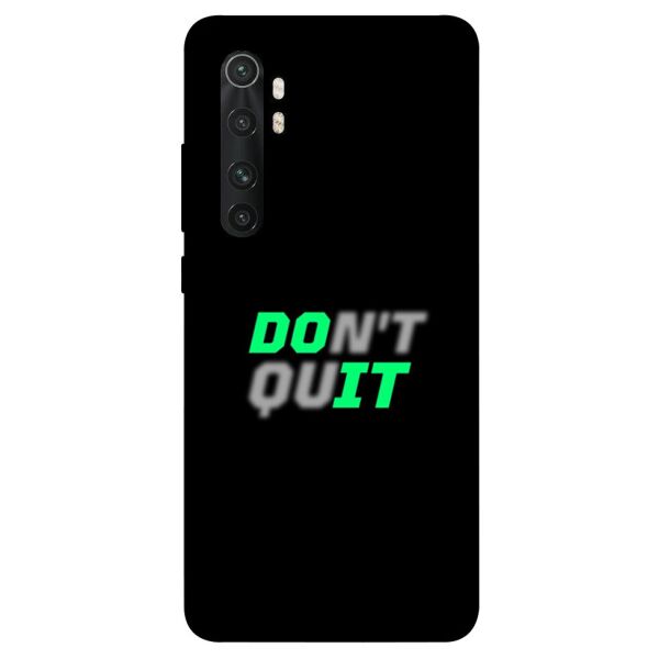 

Чехол itsPrint Don't quit для Xiaomi Mi Note 10 Lite