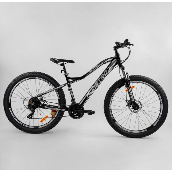 

Велосипед Спортивный CORSO «Monstro» 27.5" дюймов 53785 черный 04720