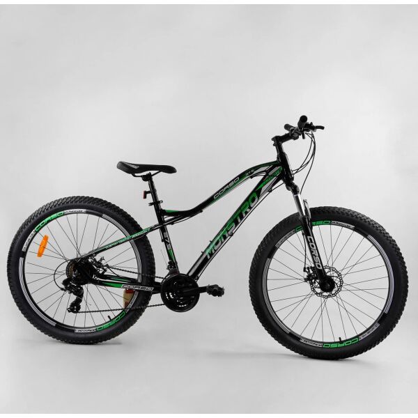 

Велосипед Спортивный CORSO «Monstro» 27.5" дюймов 58455 зеленый 04719