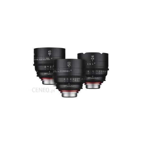 

Объектив Samyang Cine XEEN (24mm + 50mm + 85mm) T1.5 FF (Sony E)